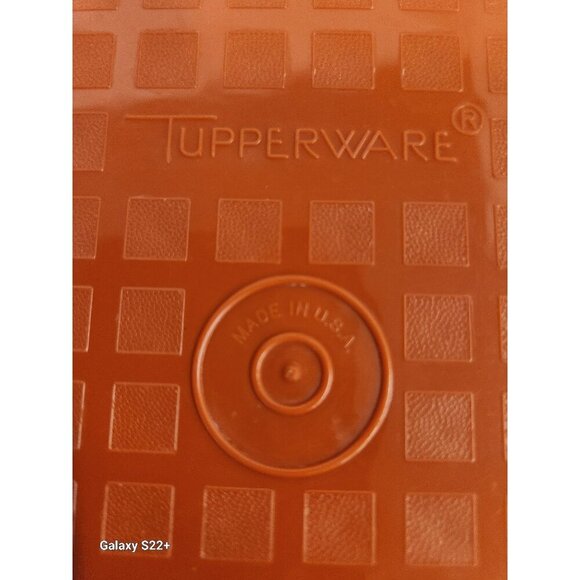 Vintage Tupperware Paprika Red Meat Marinade Storage Container With lid # 1518-3 - Picture 5 of 8